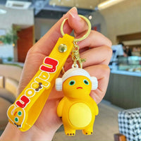 Milk Dragon Mischief 3D Keychain - Bear Hugs
