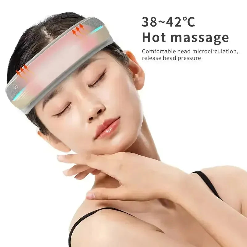 Mind Oasis Electric Heating Head Massager - Bear Hugs