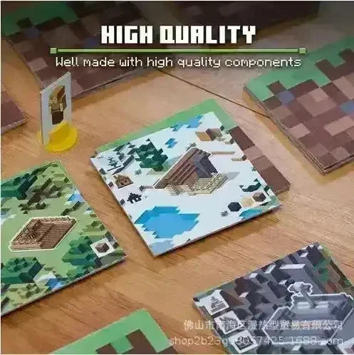 Minecraft My World Board Game - Bear Hugs