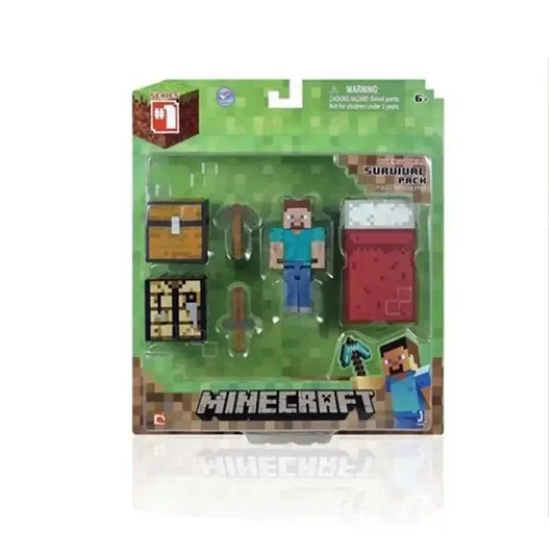 Minecraft Set of Mini-Figurines - Bear Hugs