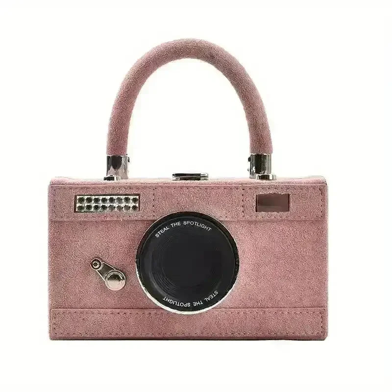 Mini Camera Shaped Handbag - Bear Hugs
