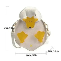 Mini Duck Shaped Crossbody Bag - Bear Hugs