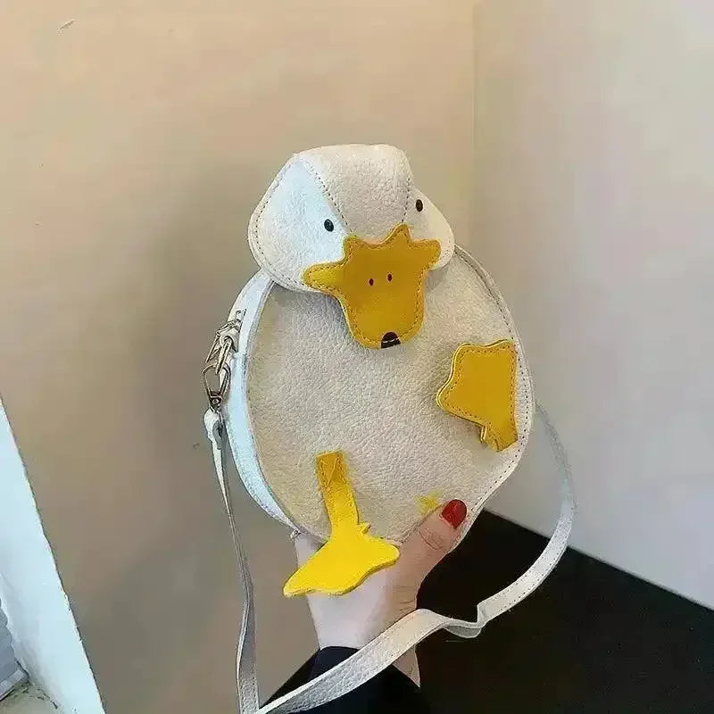 Mini Duck Shaped Crossbody Bag - Bear Hugs