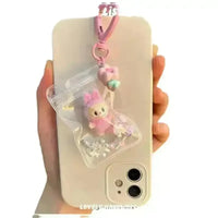 Mini Labubu Grain Pouch Keychain - Bear Hugs