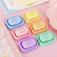 Mini Soap Shaped Eraser - Bear Hugs
