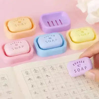 Mini Soap Shaped Eraser - Bear Hugs