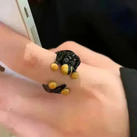 Miniature Dachshund Dog Ring - Bear Hugs