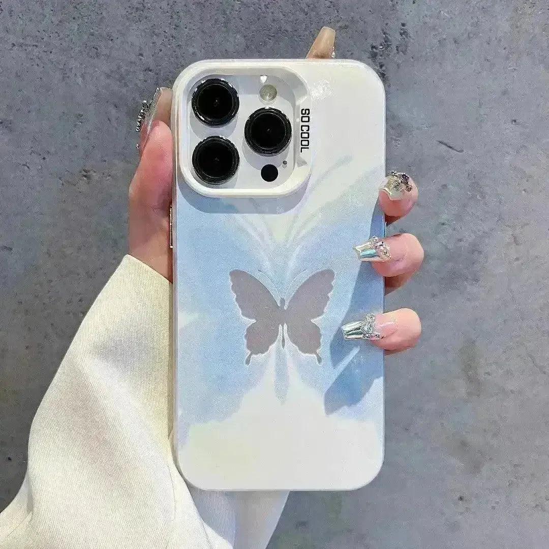 Minimalist Butterfly Phone Case (For iPhones) - Bear Hugs