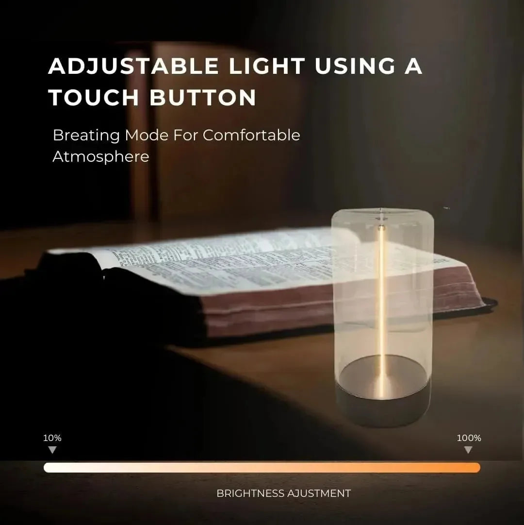 Minimalist Moving Filament Table Lamp - Bear Hugs