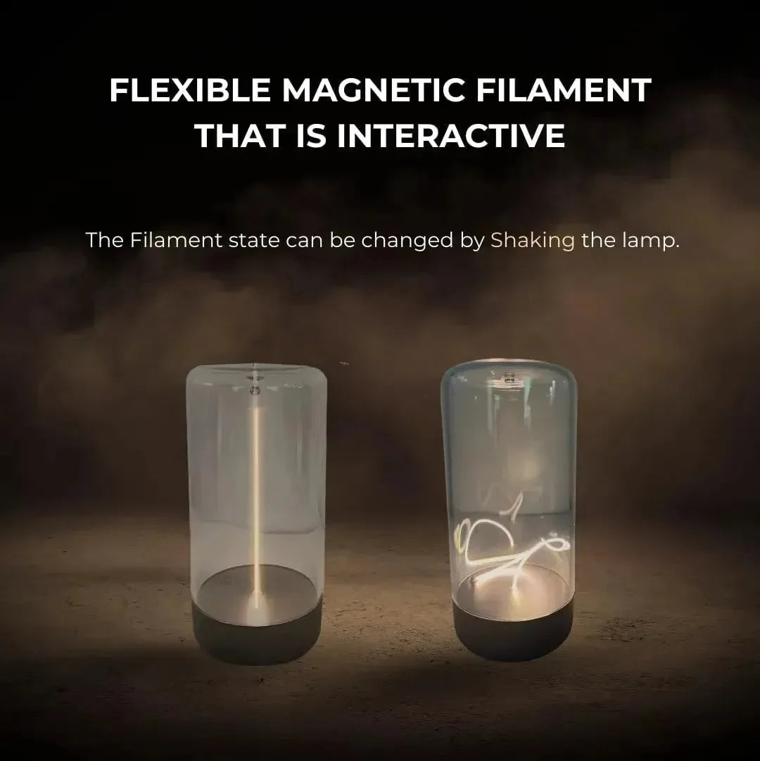 Minimalist Moving Filament Table Lamp - Bear Hugs