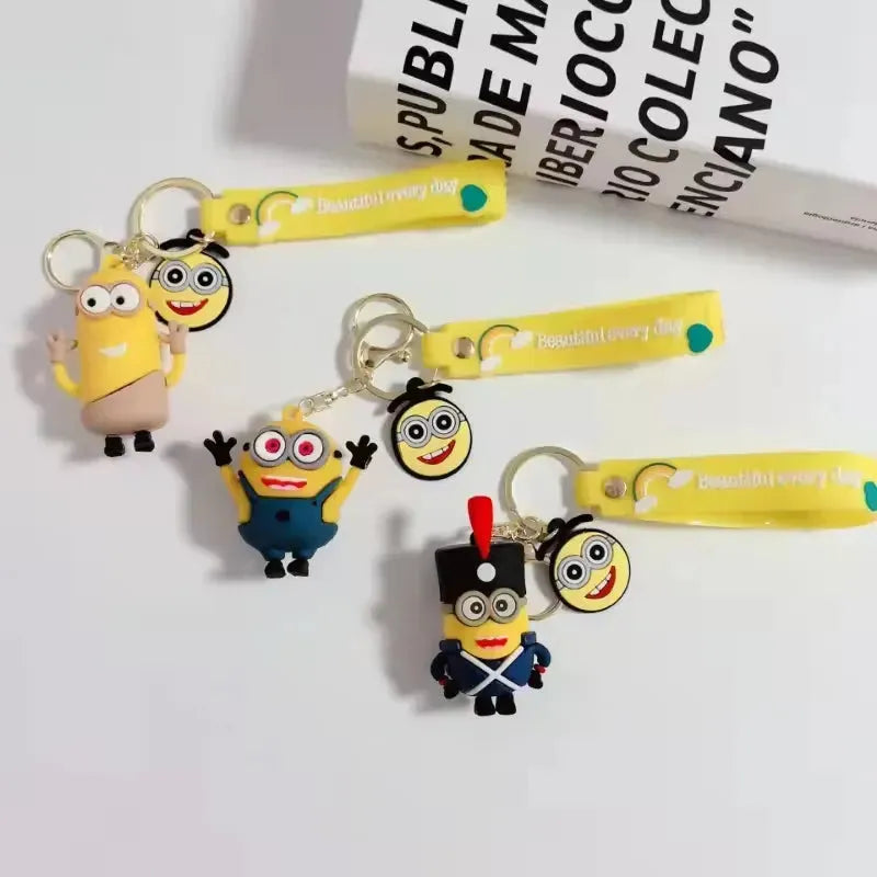 Minion Mania Silicone Keychains - Bear Hugs