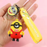 Minion Mania Silicone Keychains - Bear Hugs