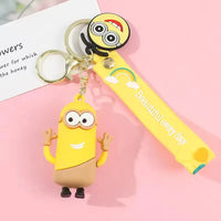 Minion Mania Silicone Keychains - Bear Hugs