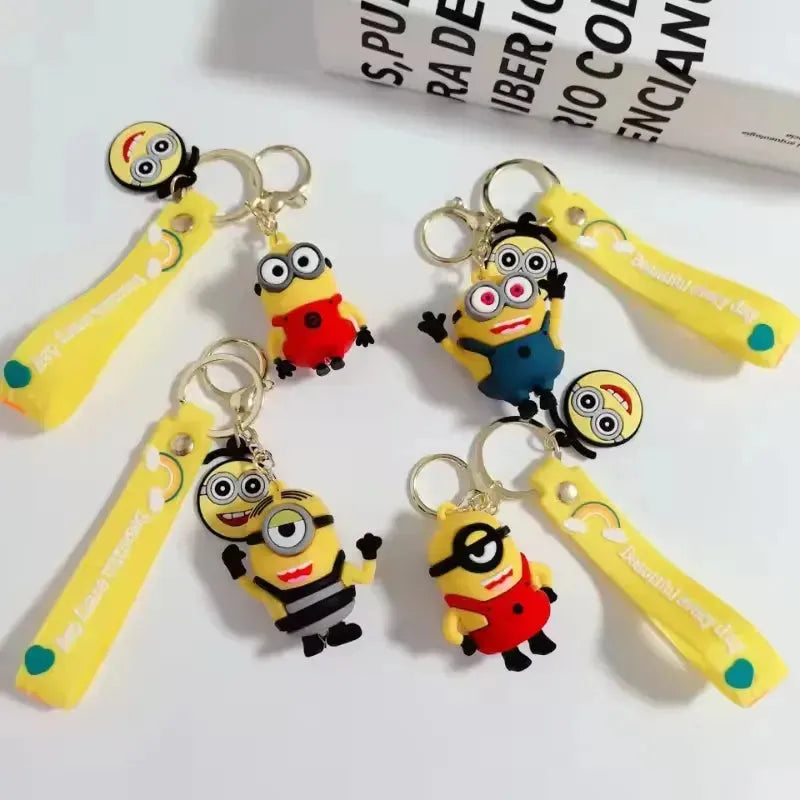 Minion Mania Silicone Keychains - Bear Hugs