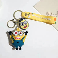 Minion Mania Silicone Keychains - Bear Hugs