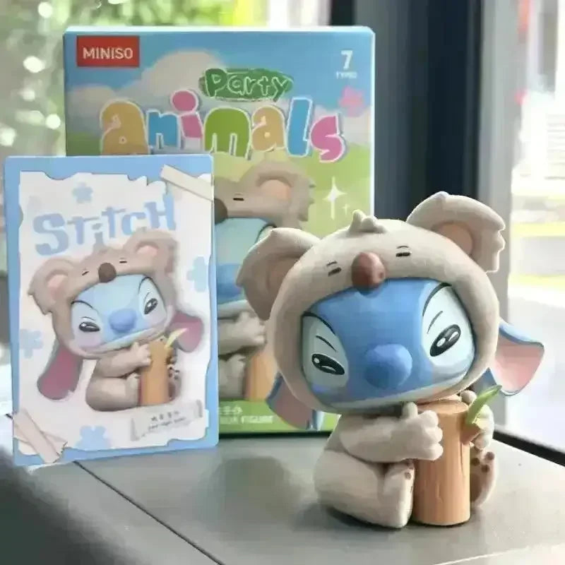 MINISO Disney Stitch Animals Party Series Blind Box - Bear Hugs