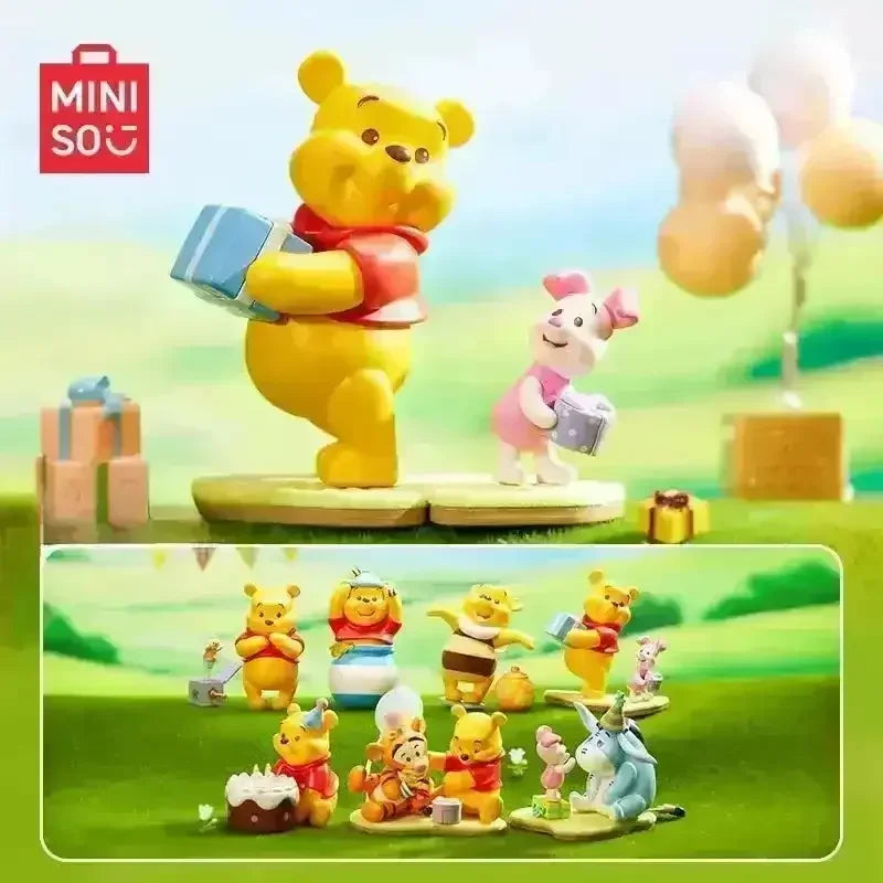 MINISO Pooh Bea Old Friends Party Theme Blind Box - Bear Hugs