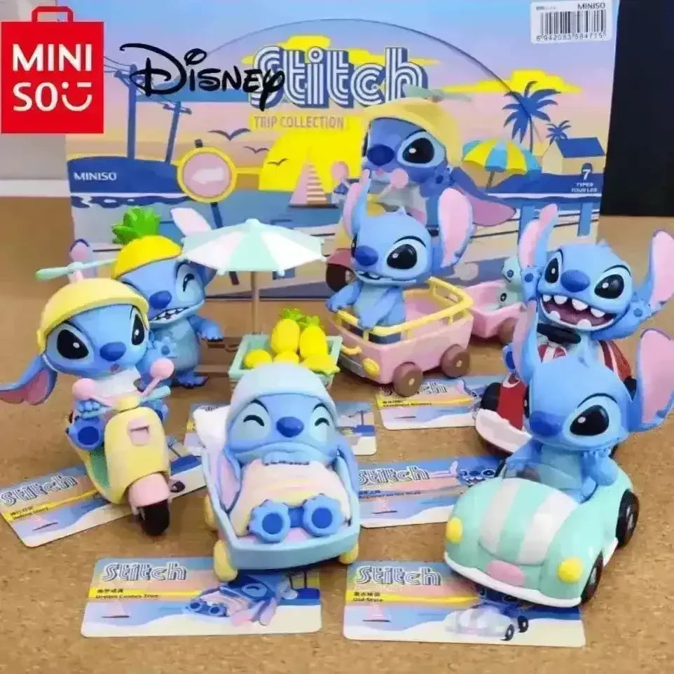 MINISO Stitch Trip Collection Series Blind Box - Bear Hugs