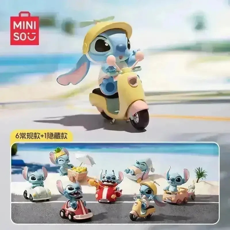 MINISO Stitch Trip Collection Series Blind Box - Bear Hugs