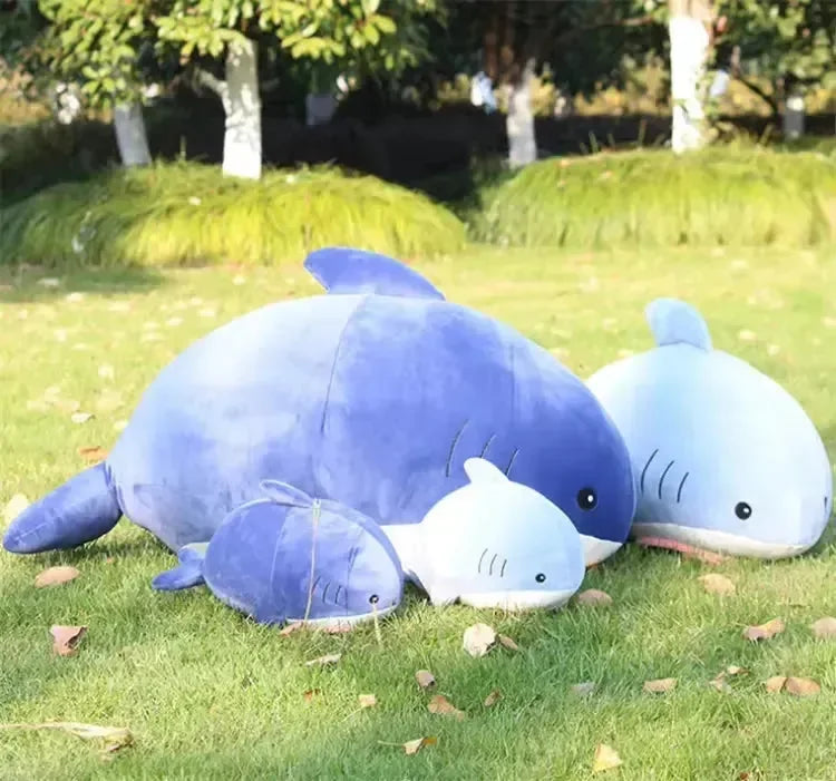 Mofusand Cat Shark Plush Pillow - Bear Hugs