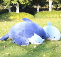 Mofusand Cat Shark Plush Pillow - Bear Hugs