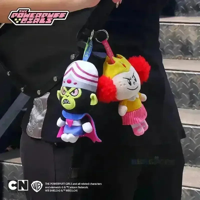 Mojo Jojo & Princess Morbuc Plush Keychain - Bear Hugs