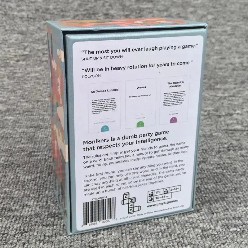 Monikers Card Game - Bear Hugs