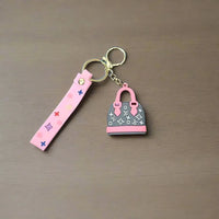 Monogram Bag 3D Keychain - Bear Hugs