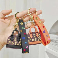 Monogram Bag 3D Keychain - Bear Hugs