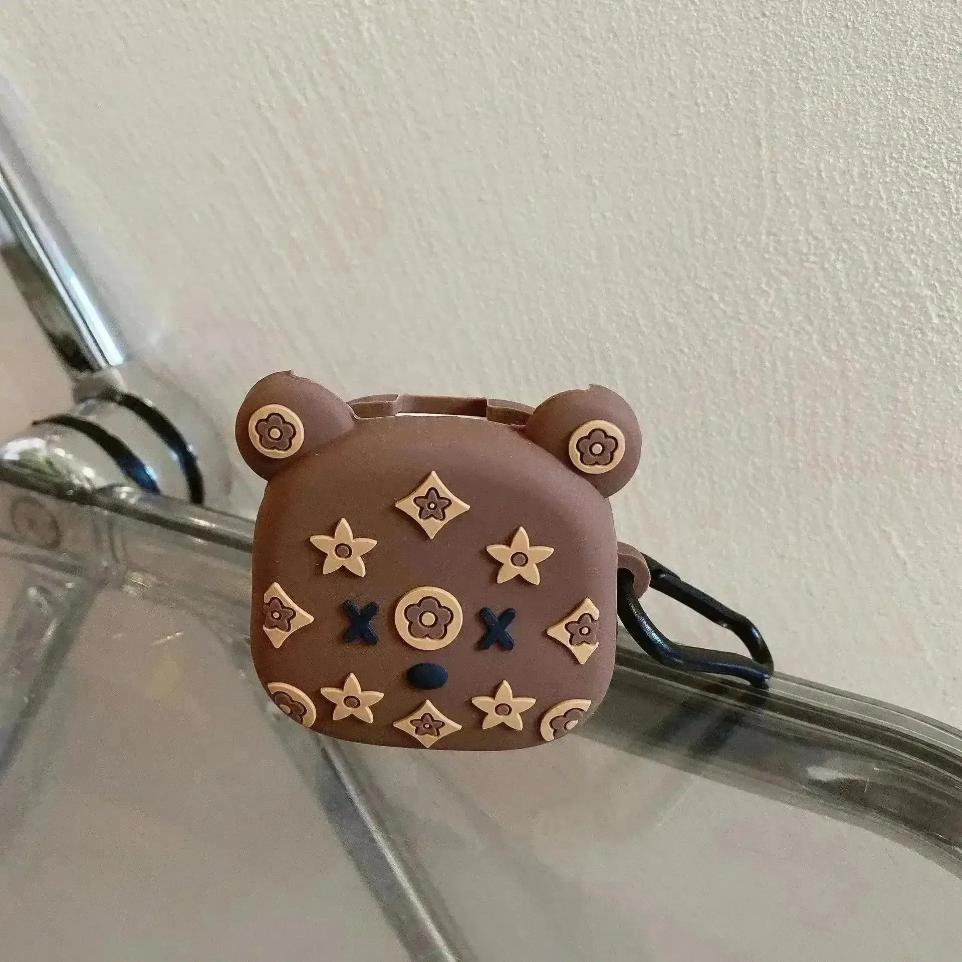 Monogram Luxury Bear Case (For Airpods) - Bear Hugs