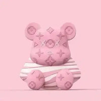Monogram Luxury Bear Case (For Airpods) - Bear Hugs