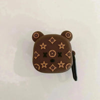 Monogram Luxury Bear Case (For Airpods) - Bear Hugs