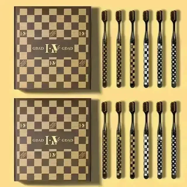 Monogram Luxury Toothbrush Set - Bear Hugs