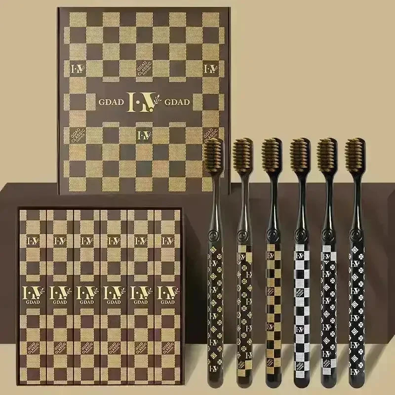 Monogram Luxury Toothbrush Set - Bear Hugs