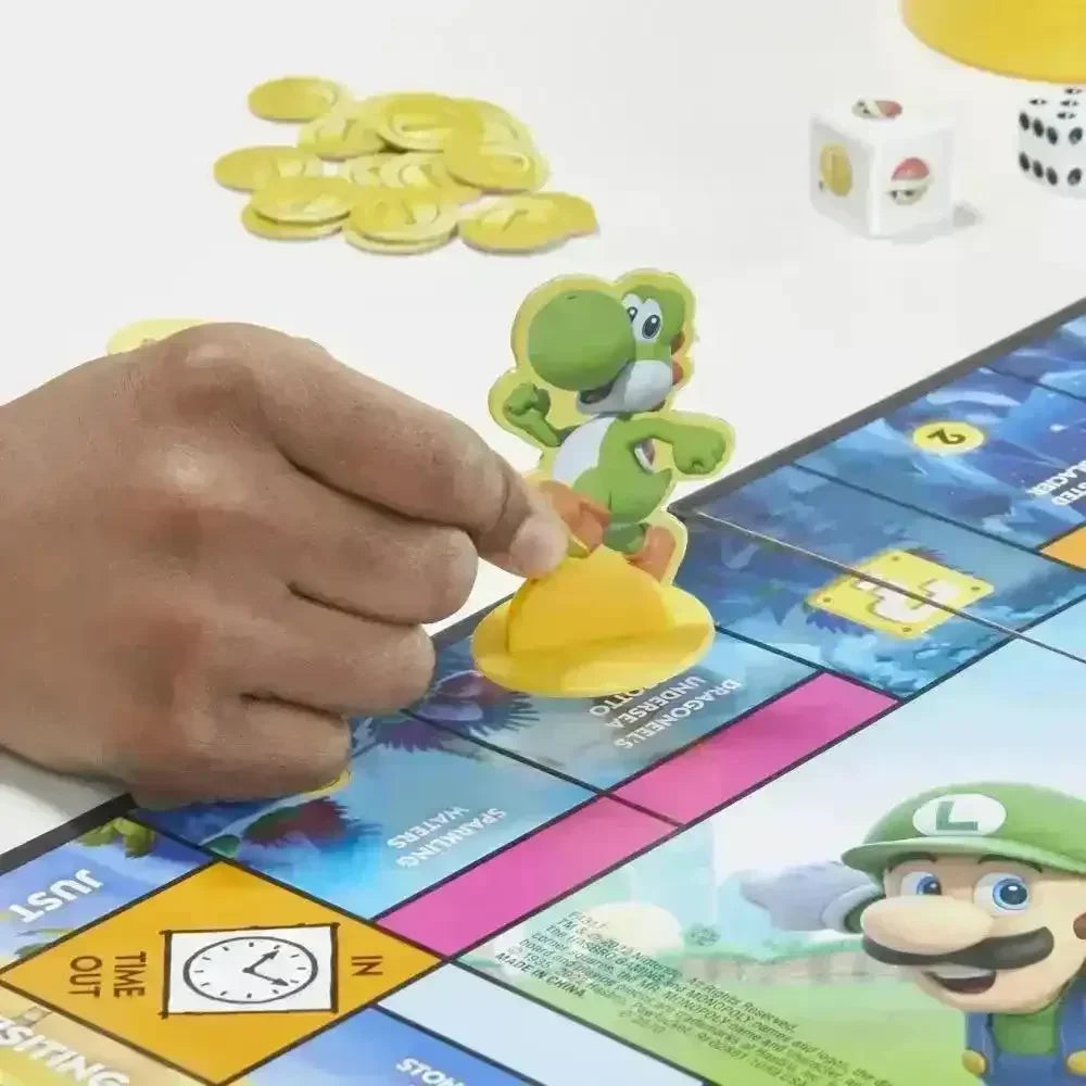 Monopoly Junior Super Mario Board Game - Bear Hugs