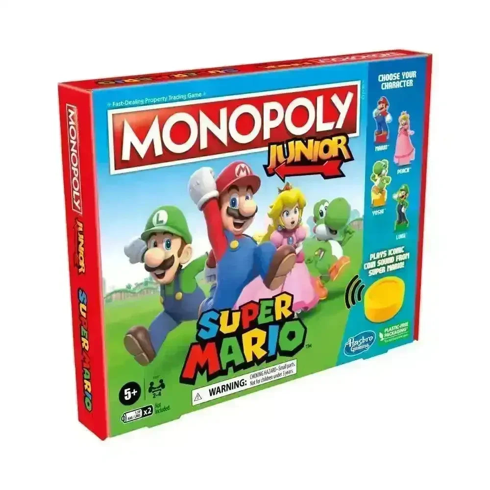 Monopoly Junior Super Mario Board Game - Bear Hugs