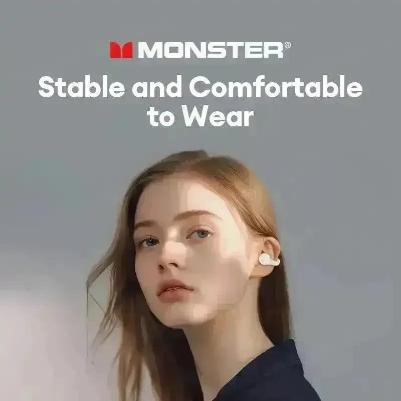 Monster XKT21 Bluetooth 5.3 Wireless Earphones - Bear Hugs