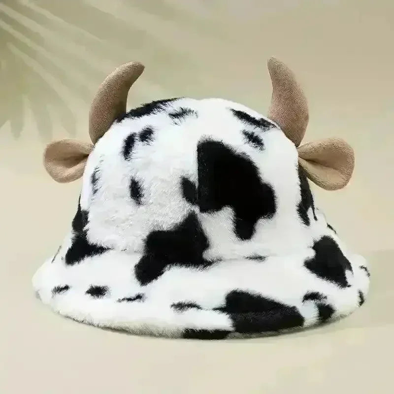 Moo Taskit Cream Moo-tastic Funky Cow Hat