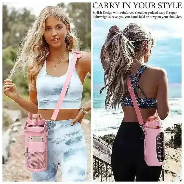 Motivational Tritan Water Bottle - Bear Hugs