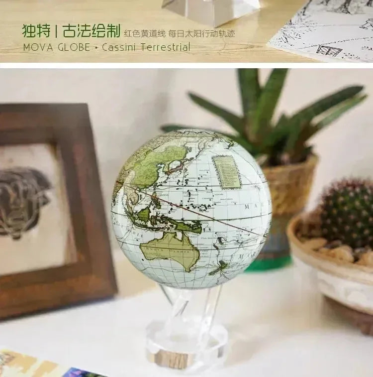 Mova Light Powered Rotational Levitating Globe - Bear Hugs