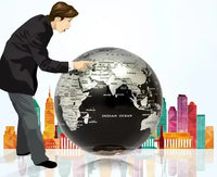 Mova Light Powered Rotational Levitating Globe - Bear Hugs