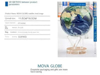 Mova Light Powered Rotational Levitating Globe - Bear Hugs