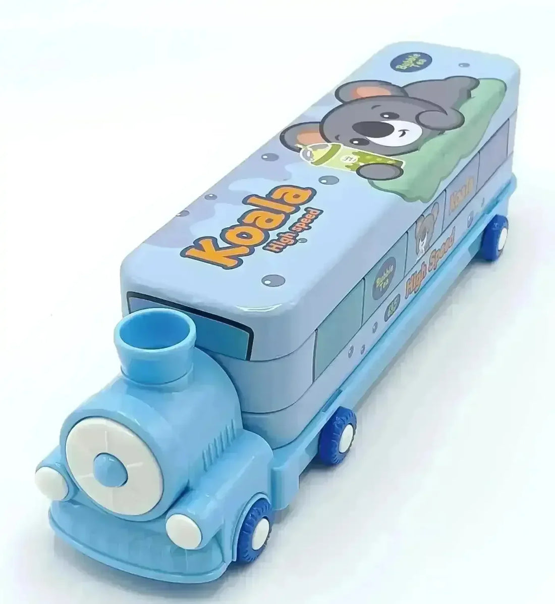 Moving Train Multifunction Pencil Geometry Box - Bear Hugs