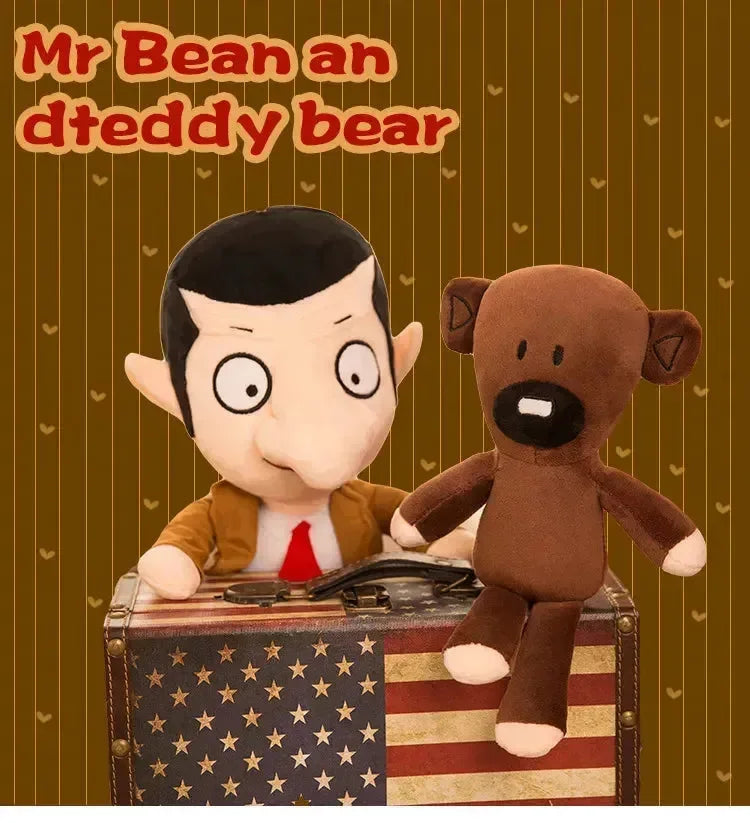 Mr. Bean & Teddy Stuffed Toy - Bear Hugs