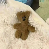 Mr. Bean Teddy Plush Squeaky Keychain - Bear Hugs