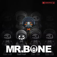 Mr. Bone Blind Box Action Figurine - Bear Hugs