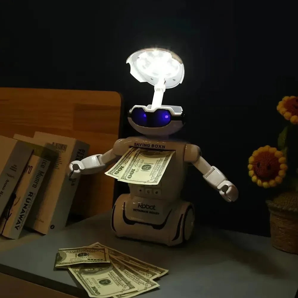 Multifunctional Robot Piggy Bank - Bear Hugs