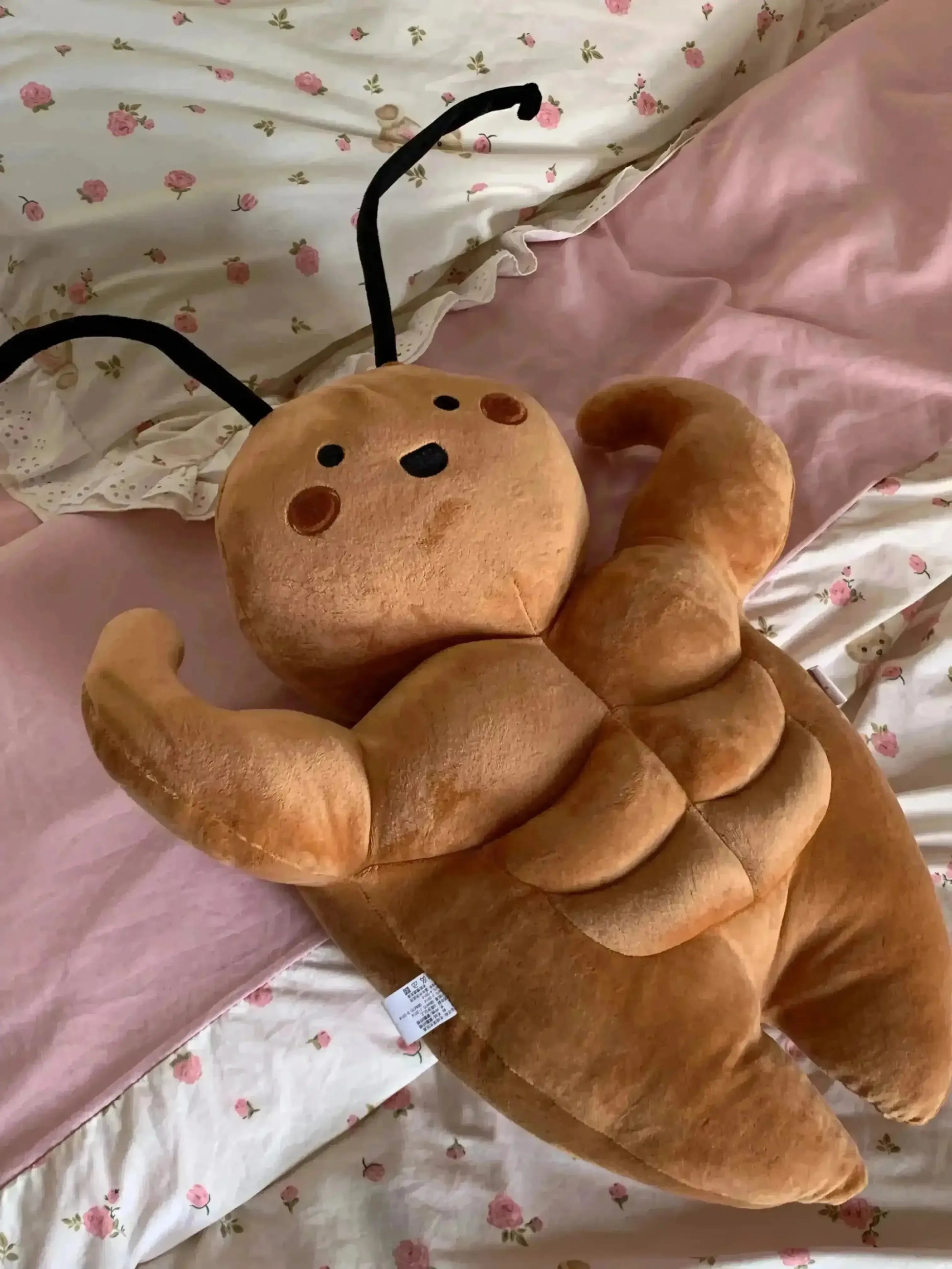 Muscular Cockroach Plushie - Bear Hugs