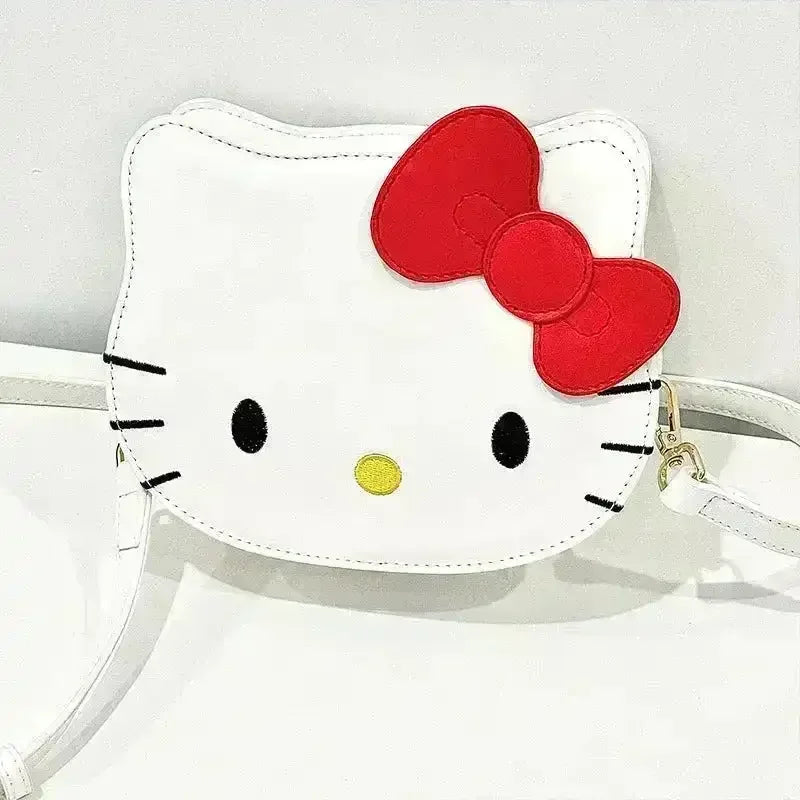 My Melody and Hello Kitty PU Crossbody Handbag - Bear Hugs