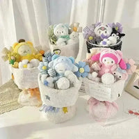 My Melody Kuromi Lotso Winnie Plush Doll Bouquet - Bear Hugs